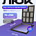 Напольный люк под плитку П550х700 самоподъемный невидимый с газовыми амортизаторами, петли по узкой стороне для погреба в подвал