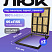 Напольный люк под линолеум/паркет П550х950 самоподъемный невидимый с газовыми амортизаторами, петли по узкой стороне